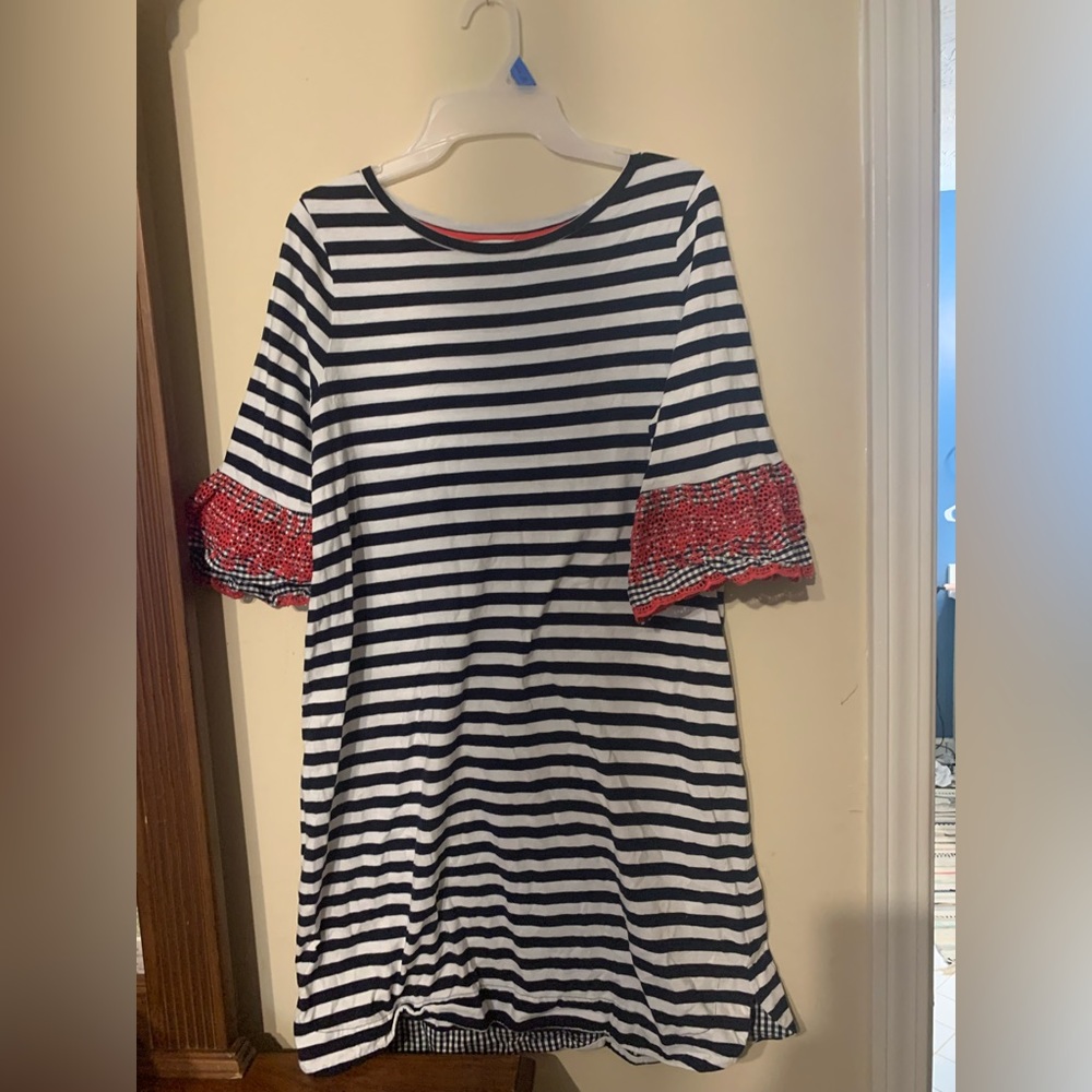 stripped dress